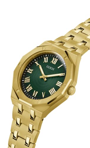 Image of GUESS Asset Analog Watch for Men with Round Dial & Water Resistant Man's Wrist Watches