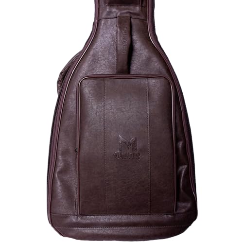 Bag para Violão semicase luxo em couro para violão