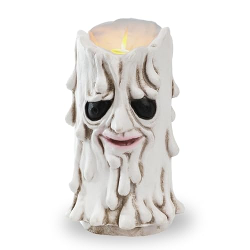 Image of Halloween Flameless Candles Lamp Fake Candles with LED Flickering Electric Candle Home Tabletop Decor