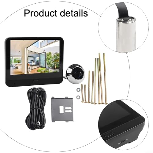 Interphone vidéo connecté pour appartement avec 4 écrans 3 pouces Tuya - 7
