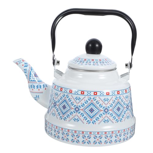 Bouilloire émail Mipcase pour café et thé - Set de 2 pièces de cuisine - 3