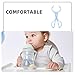 PERSELOSO 2pcs Bottle Tongs Clip for Babies, Heat Resistant Anti-scald Nursing Bottle Clamp, Non-slip Plastic Feeder Tool for Safe Feeding