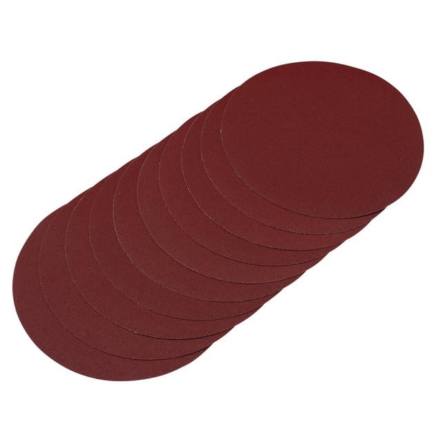 Draper 10371 Sanding Discs, 230mm, 120 Grit (Pack of 10) - Image 3