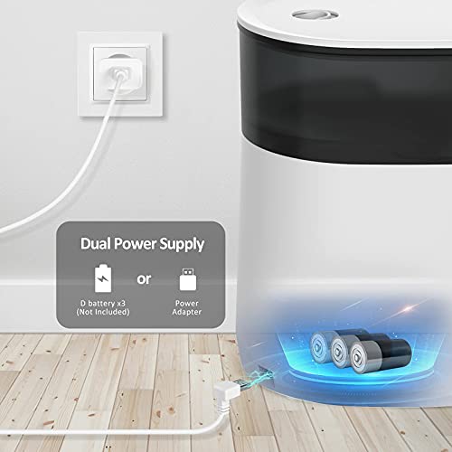 GHG Automatic Cat Feeder, 4L Auto Pet Food Dispenser with Stainless Steel Bowl, Desiccant Bag, Programmable Portion… - Image 7