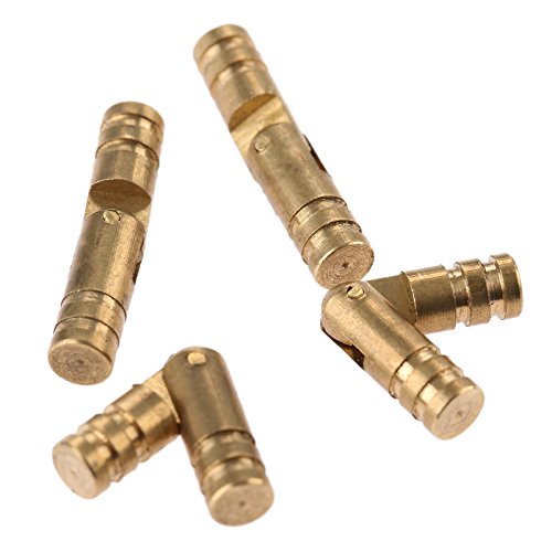 20Pcs Brass Barrel Hinge Hidden Invisible Concealed Hinges for Jewelry
