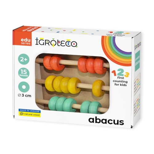 Abacus pour enfants 3 x 5 idéal pour les devoirs ludiques à la maison