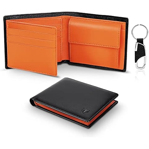 TEEHON Cartera para Hombre con RFID Bloqueo y 10 Ranuras Cover