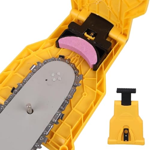 Kimeo Affût’PRO – Affûteur De Tronçonneuse Portable Ultra-rapide, Outils De Travail Du Bois Rapides Pour Bûcherons, Tondeuses À Gazon, Tronçonneuses