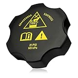 HHZL Radiator Coolant Reservoir Recovery Cap Cover Replacement 68442532AA, Engine Coolant Bottle Antifreeze Reservoir Tank Cap for Dodge Jeep Ram Chrysler Cherokee Durango Replace 68249136AA 53479332