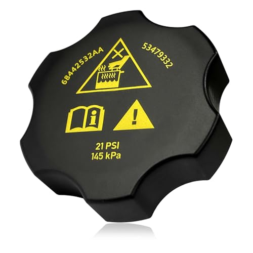 HHZL Radiator Coolant Reservoir Recovery Cap Cover Replacement 68442532AA, Engine