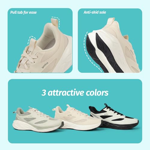 Image of YOHO Tempo Sports Shoes for Men | Stylish & Lightweight Sneaker for Man /Boys | Casual Shoe for Walking, Running, Gym & Everyday Use - 906