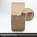 RONGDA Packing Tape 2.83inch x 450 Feet Reinforced Water Activated Gummed Tape Kraft Paper Tape750(mm) 150Yard for Heavy Duty Shipping Writable Strong Adhesive Brown Carton Box for Moving and Storage