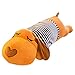 SMILINGGIRL Peluche Cartoon,Cane, Imbottitura in Cotone PP 100% di Alta qualità, Morbido E Confortevole, Regalo per Bambini, Bambini, Fidanzate,BrownB,100CM
