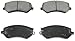 DuraGo BP856 MS Front Semi-Metallic Brake Pad