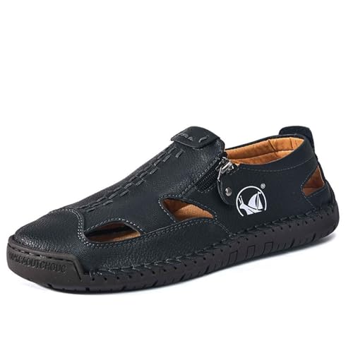 Sandales homme durables à enfiler avec semelle plate et respirante
