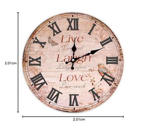 Yaomiao 6 Stücke Ziffernblatt für Wanduhr Ziffern für Wanduhr Uhrenziffern Schallplatte Uhr Ziffern Gold Einschließlich Arabischer und Römischer Zahlen Gold Silber Schwarz