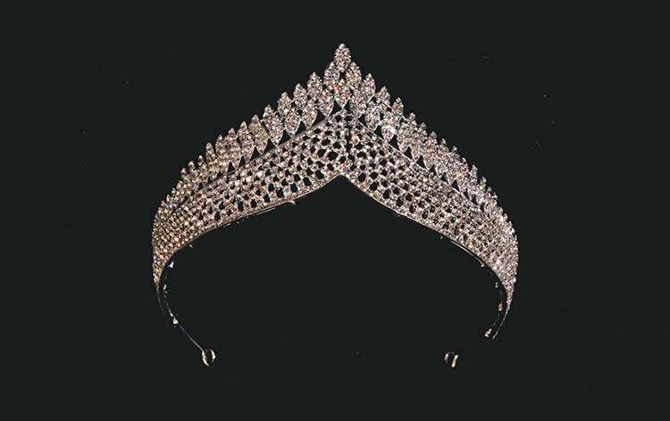 Joyería Para El Cabello Tiaras De Corona Para Mujer Cc Tiaras Y Coronas Accesoriara Mujeres Adornos Para El Cabello De Compromiso Diademas Para Damas De Honor Diademas De Moda Concurso,An225