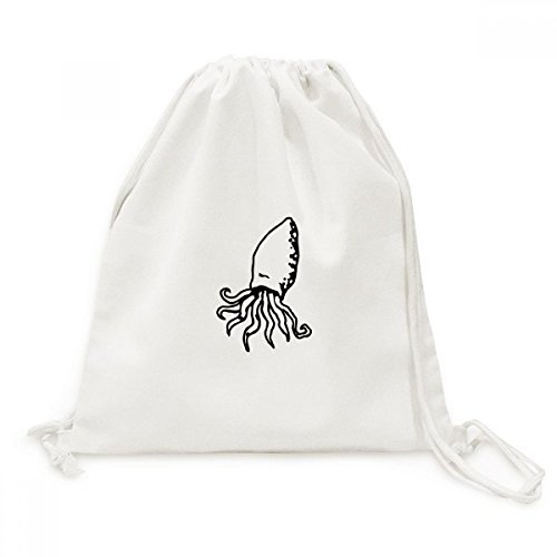 Sac à dos cordon pieuvre en toile voyage léger