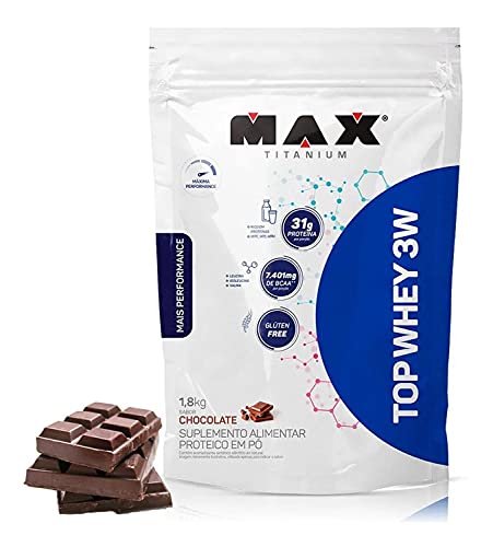 Top Whey 3w - 1,8 Kg - Mais Performance - Max Titanium