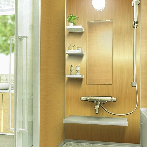 Image of HOME13 Vinyl Kitchen Self Adhesive Vinyl Decorative Gold Brushed Wallpaper for Kitchen Countertop Home /Office 2 Ft x 8 Ft with 2pcs