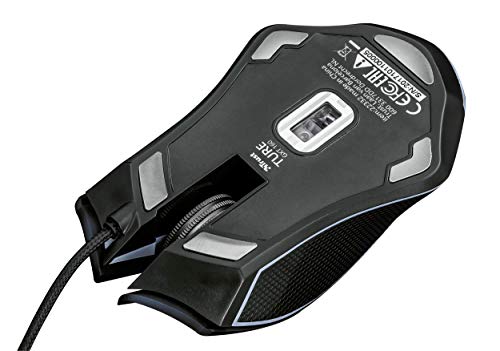 Trust Gaming GXT 160 Ture Mouse Gaming, Nero