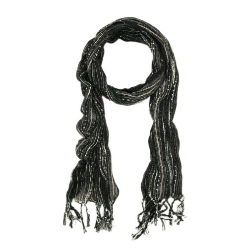 Trendy Multi Color Glitter Fashion Scarf