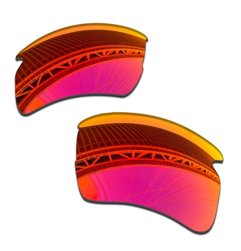 Image of 1.5MM Polarized Replacement Lenses for Oakley Flak 2.0 XL OO9188 59mm Sunglasses, Anti-Scratch | Perfectly Fit