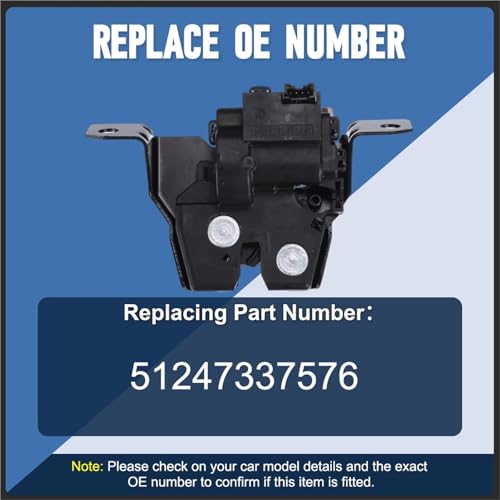 Cerraduras de maletero para Mini Cooper 2014-2022 puerta trasera 6