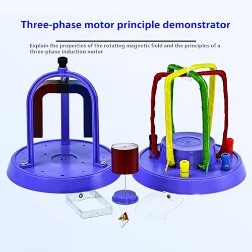 Motor trifásico portátil para demostración en programas de capacitación industrial 5