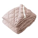 テイジン 両面使える 敷きパッド セミダブル リバーシブル 防ダニ 抗菌 防臭 洗える オールシーズン 綿素材 フランネル素材 テイジングループ直営店限定 Conome コノミー
