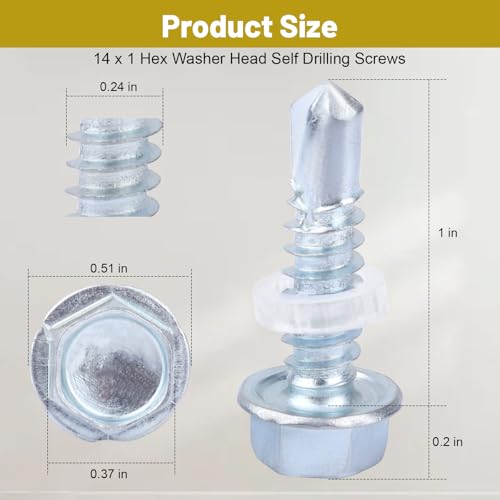 Tornillos autorroscantes 410 acero inoxidable 200 pcs miniatura 2