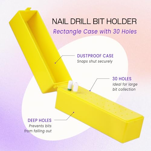 Porta brocas rectangular para uñas PANA miniatura 2