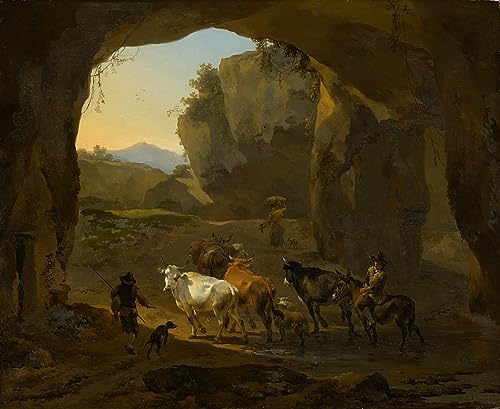 Art reproduction de prestige Nicolaes Pietersz Berchem toile fine