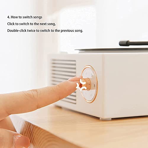 AZBUY Tourne-Disque Hi-FI & Home, phonographe Bluetooth avec Haut-parleurs stéréo intégrés, Lecteur de Cassettes, Radio… - Les Beatles, Paul McCartney, John Lennon, RIngo Starr, George Harrison AZBUY Tourne-Disque Hi-FI & Home, phonographe Bluetooth avec Haut-parleurs stéréo intégrés, Lecteur de Cassettes, Radio… – Image 5