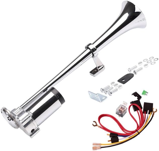 Air Horn For Trucks, 150dB Super Loud Train Horn,with All-in-One 12V
