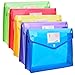 5 Stück Dokumentenmappen A4 mit Druckknopf, Dokumententaschen Sammelmappe 3D, Sichttasche Sammeltasche Kunststoff Etikettentasche für Dokumente Organisieren Schule Bürobedarf, 5 Farben of Tent günstig Kaufen-5 Stück Dokumentenmappen A4 mit Druckknopf, Dokumententaschen Sammelmappe 3D, Sichttasche Sammeltasche Kunststoff Etikettentasche für Dokumente Organisieren Schule Bürobedarf, 5 Farben