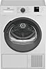 Beko - DRXS827A - Asciugatrice SLIM a Condensazione con Pompa di Calore, 15 Programmi, 8 kg - Bianco, 59,7 x 53,7 x h84,6 cm