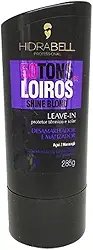 Leave-in - Creme de Pentear 50 Tons de Loiro Protetor térmico 285g Hidrabell