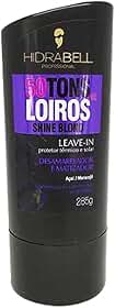 Hidrabell Leave-in Creme de Pentear 50 Tons de Loiro Protetor Térmico 285g - Desamarela | Preserva Loiro Brilhoso e Saudável