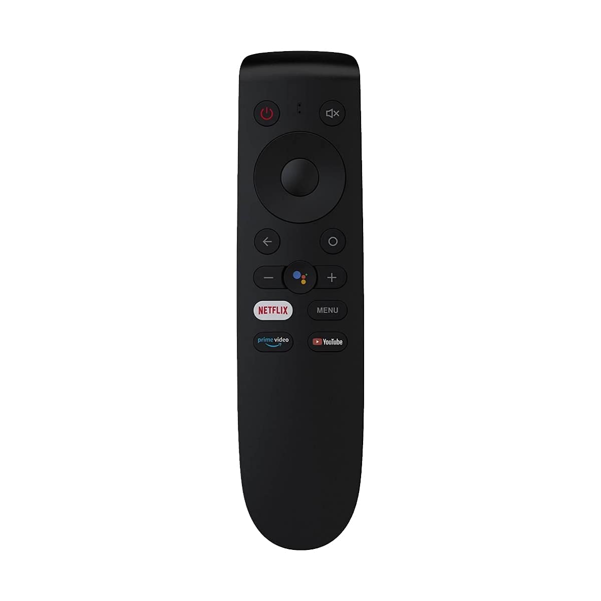 VOLTONIX® Bluetooth Voice Remote Compatible with OnePlus Android Smart TVs | with Google Assistant, Netflix, Prime Video & YouTube Hotkeys | Easy Pairing Required