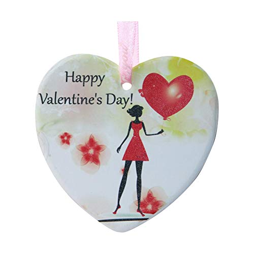 jieGorge Decoración & Colgantes, Colgantes Decorativos En Formas Personalizadas Para Decoraciones del Día de San Valentín, para el Día de San Valentín (B)