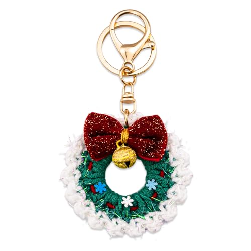 MOEXUKO Christmas Stocking Stuffers for Women Christmas Decorations Keychain Cute