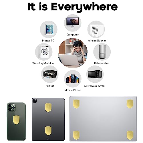 WeLohas Adesivo de proteção de telefone, 98% protetor eficaz, funciona para celulares e smartphones,