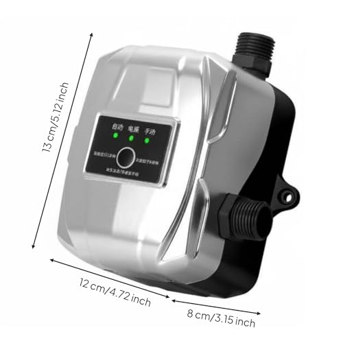 Bomba de presión de agua para ducha sin fuerza y calentadores domésticos Rapid Boost 120W 4