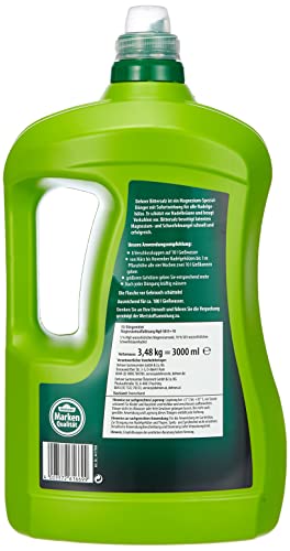 Dehner Bittersalz, Spezialdünger für Nadelgehölze, flüssig, 3l, für ca. 180l – Bild 3