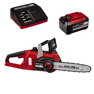 Einhell Akku-Kettensäge FORTEXXA 18/30 Power X-Change (Li-Ion, 18V, bürstenloser Motor, 30 cm Schwert, max. 4.300 min-1, inkl. 5,2 Akku und Fastcharger)