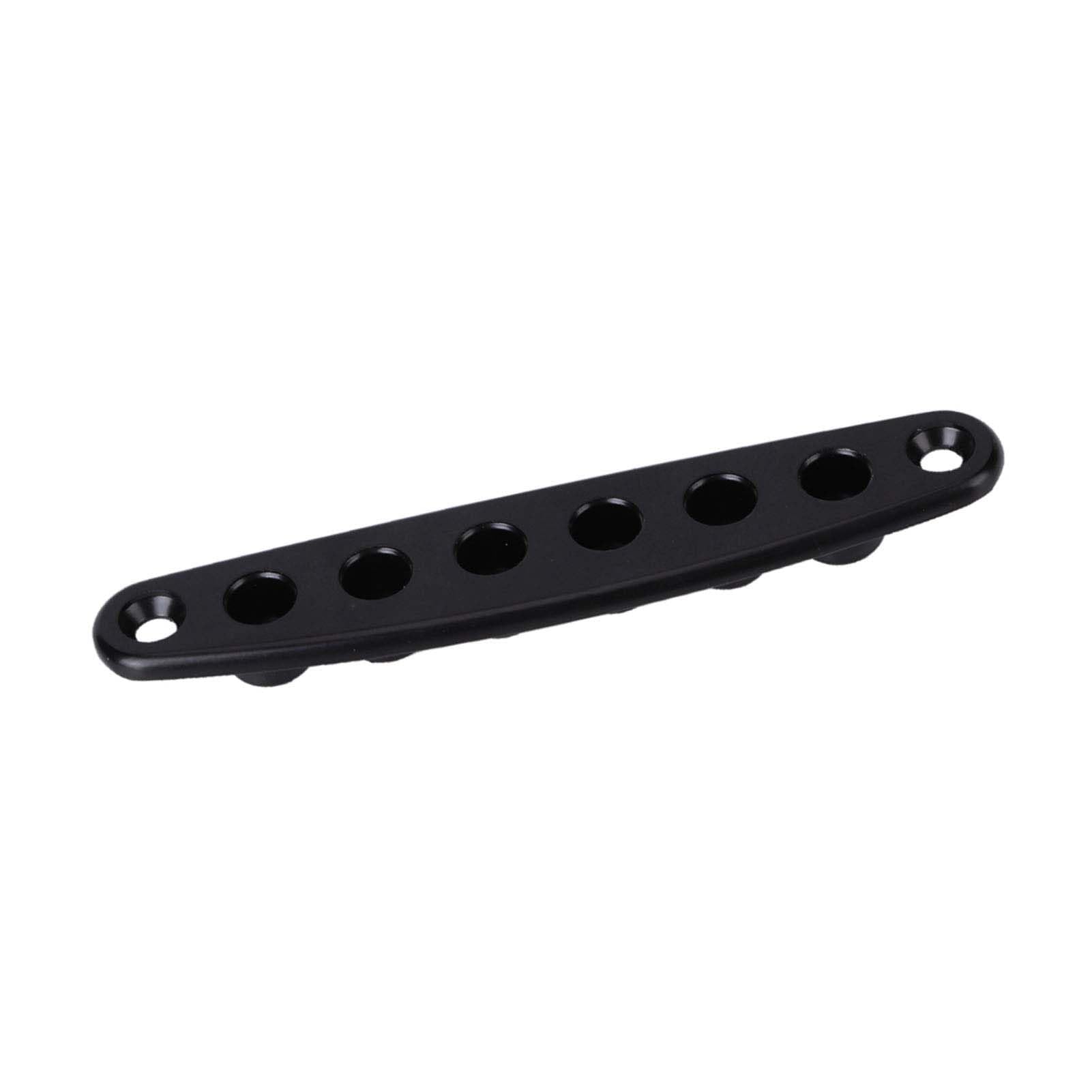 Brrnoo Replacement Guitar String Ferrule Block for Electric Bass Guitar Zinc Alloy Through Plate Mounting Ferrules Hardware Components Parts Accessories - Image 3