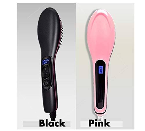 Cepillo alisador eléctrico de cabello Janes negro miniatura 3