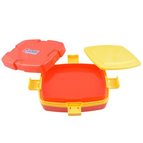 Buy Cello Qube Rectangle Insulated Food Carrier, Red Online at Low