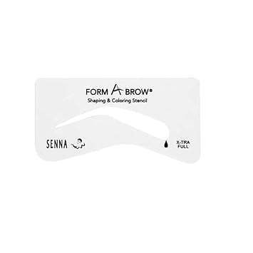 Senna Cosmetics Form-A-Brow Stencil, Fine